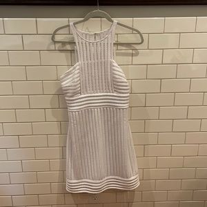 White open weave Lilly dress,